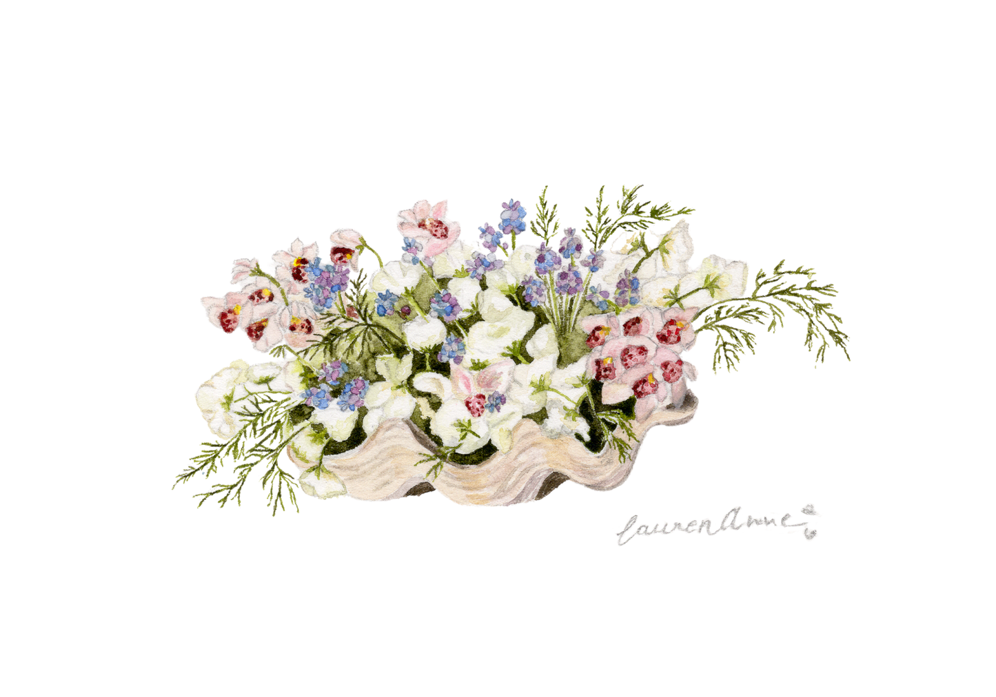 "Saltwater Bloom" Print