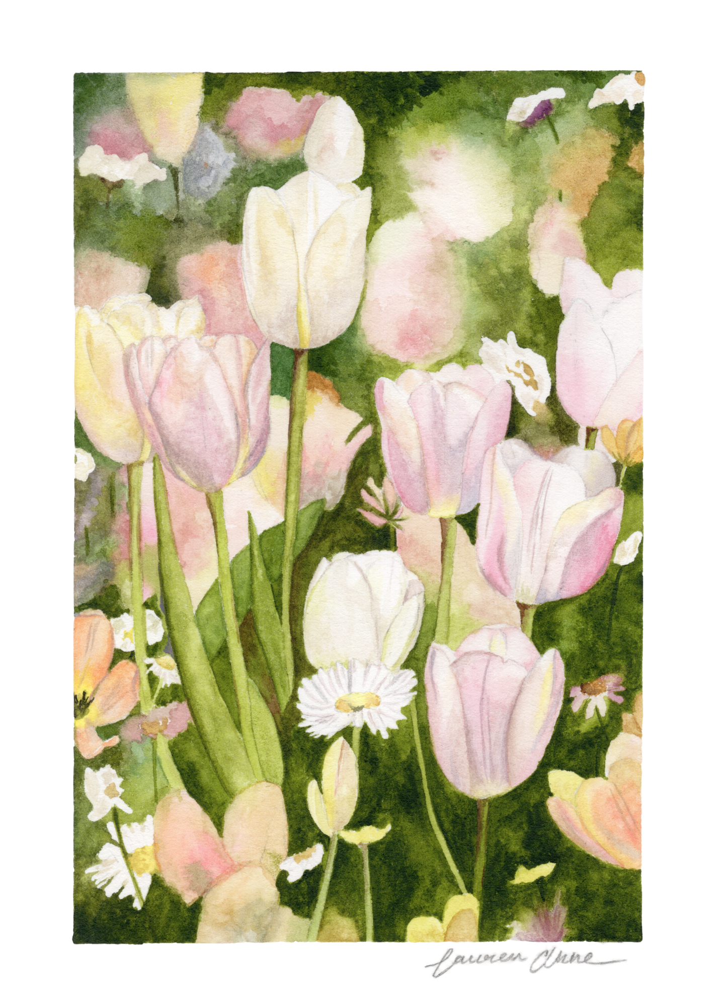 "Wicked Tulips" Print