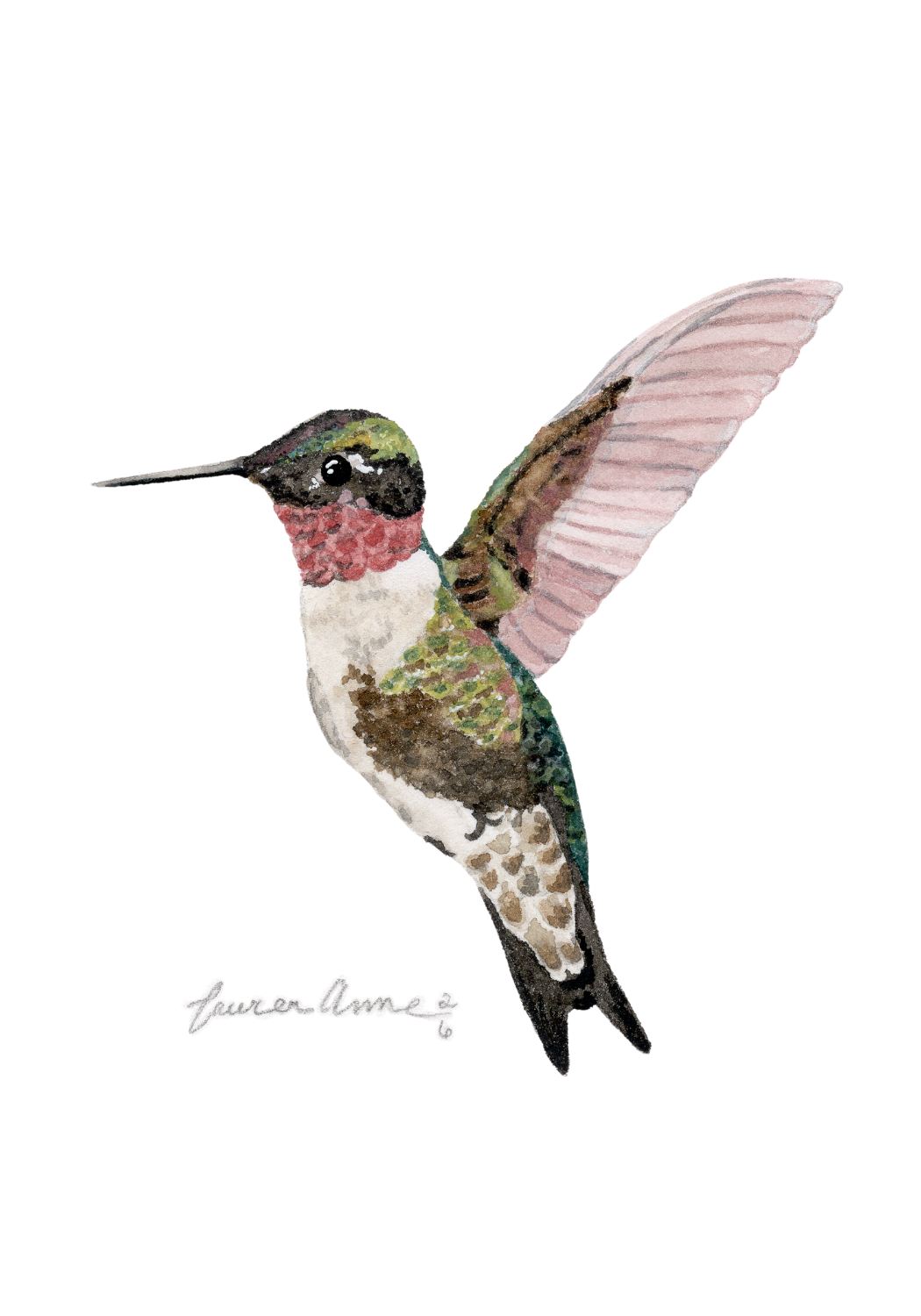 "Little Flutters" Print