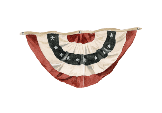 "Bunting" Print