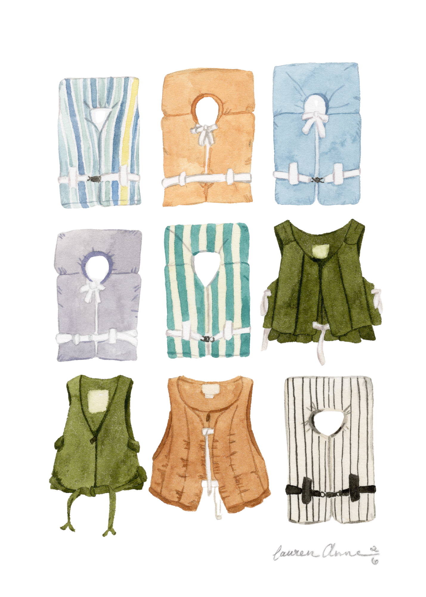 "Summer and Sunburns" Print